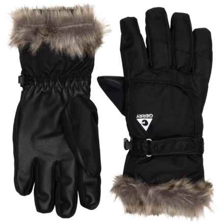 Gerry Buttermilk Heavyweight Thinsulate® Ski Gloves - Insulated in Black