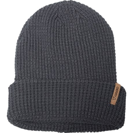 Gerry Custer Waffle Knit Beanie in Slate