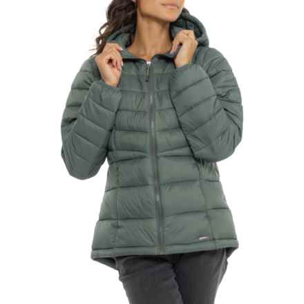 Gerry Elevation Quilted Packable Hooded Jacket - Insulated in Greenstone