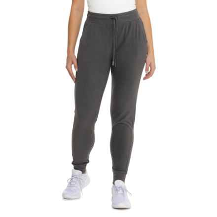 Gerry Hampshire Microfleece Joggers in Black Heather