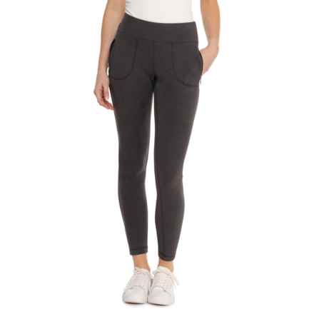 Gerry Overland Microfleece Trek Leggings in Black Heather