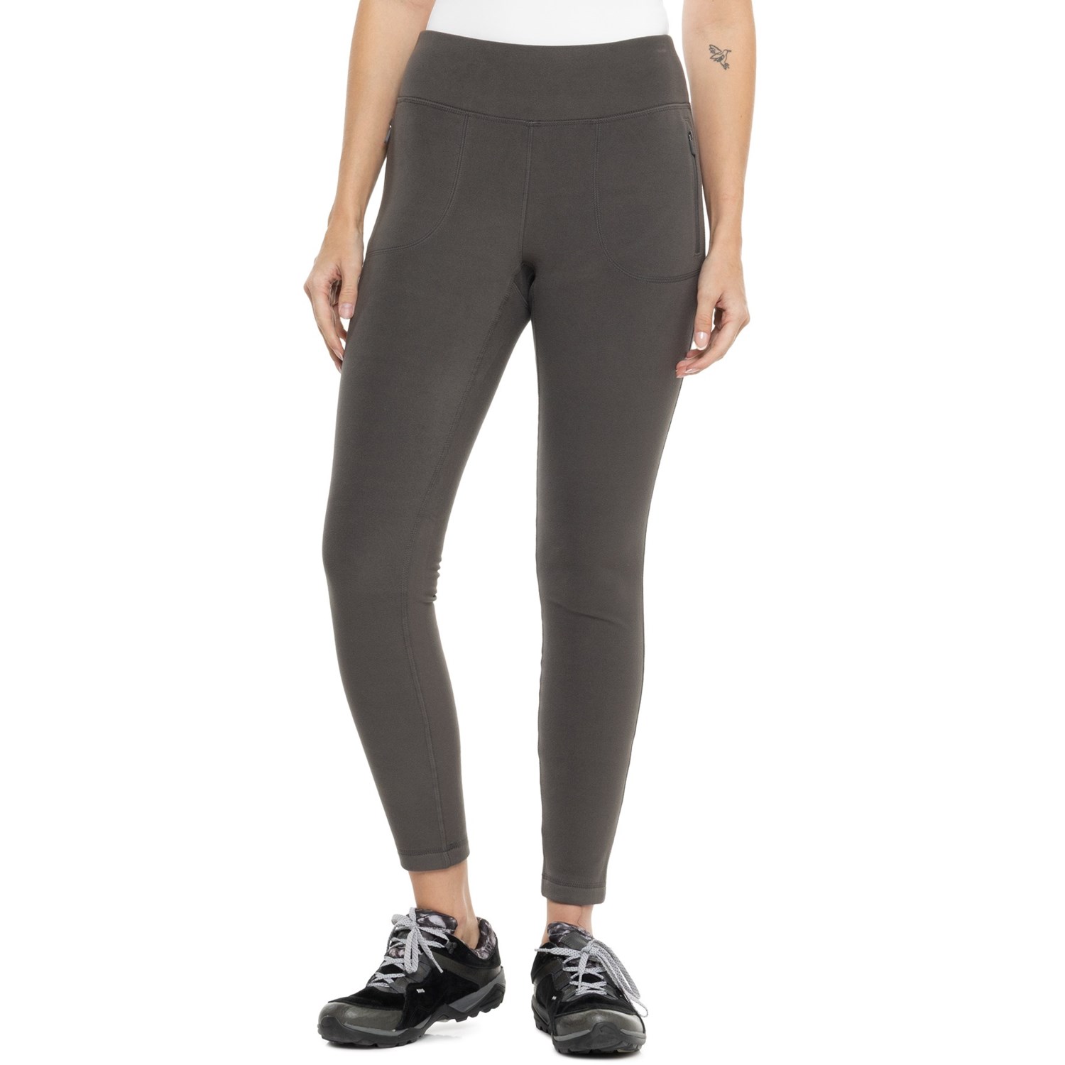 (取寄) ジェリー オーバーランド トレック マイクロフリース レギンス Gerry Overland Trek Microfleece Leggings  Black Gerry Overland Trek Microfleece Leggings - Save 42%