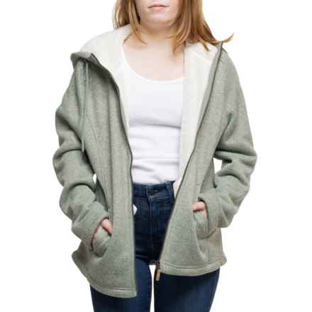 Gerry Paria Sweater Fleece Hoodie - Full Zip in Iceberg