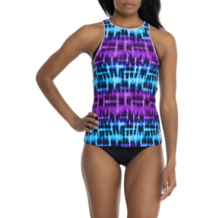 Gerry Pipeline Tankini Top - UPF 30+ in Grape