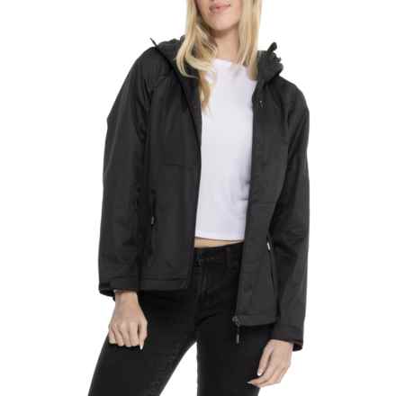 Gerry Solaris Embossed Rain Jacket in Black