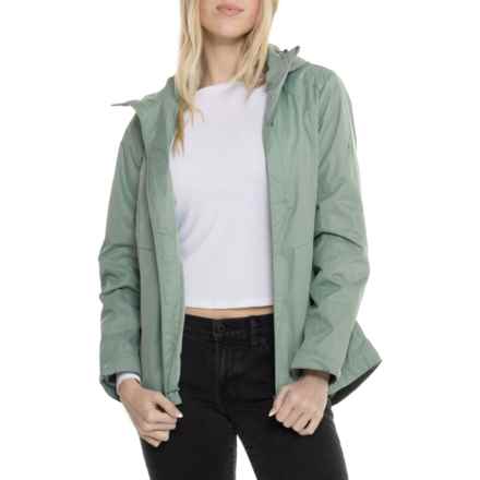 Gerry Solaris Embossed Rain Jacket in Laurel