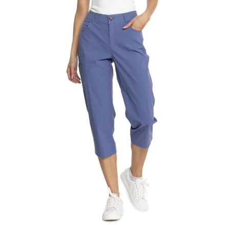 Gerry Sterling Lake Revive Stretch Capris - UPF 50+ in Echo Blue