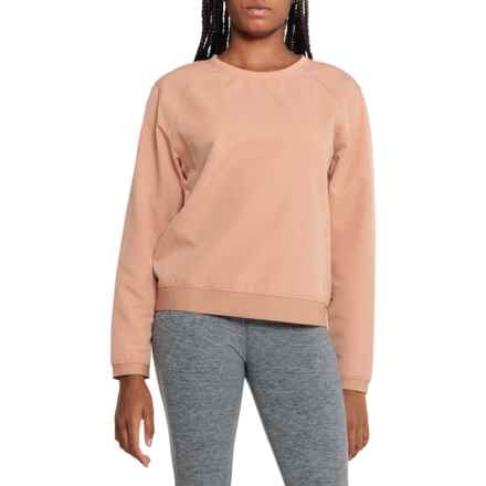 Gerry Telluride Woven Textured Sweatshirt in Tuscany