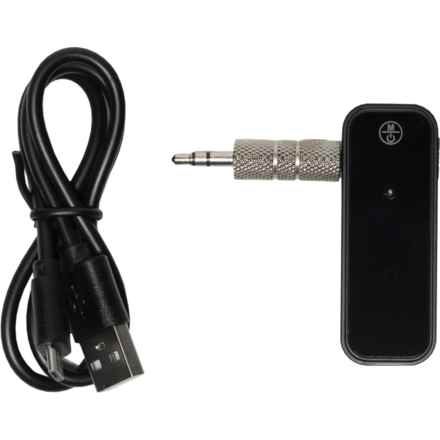 GFORCE 2-in-1 Wireless Transmitter and Receiver - Rechargeable in Black
