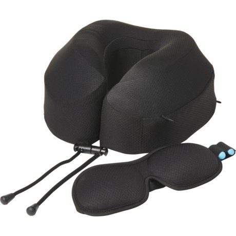 GFORCE Comfort Craddle Memory Foam Travel Pillow Set - 3-Piece