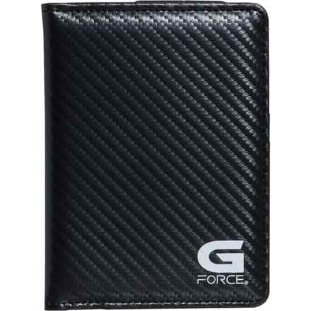 GFORCE RFID-Blocking Passport Holder in Black