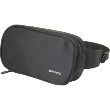 GFORCE RFID-Blocking Travel Waist Bag in Black