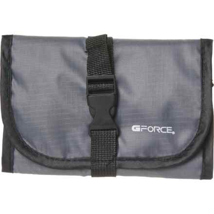 GFORCE Tech Accessory Organizer Travel Bag in Dark Grey