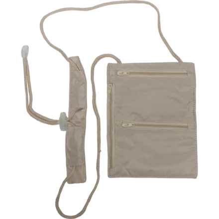 GFORCE Travel Security Neck Pouch in Tan