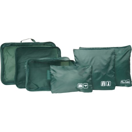 GFORCE Ultimate Traveling Packing Cube Set - 6-Piece, Emerald - Save 31%