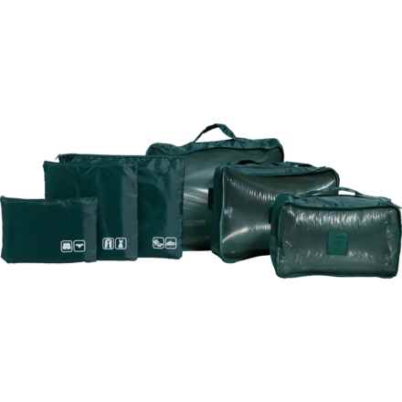 GFORCE Ultimate Traveling Packing Cube Set - 6-Piece, Emerald in Emerald