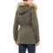 321DF_2 G.H. Bass & Co. Four-Pocket Twill Hooded Parka - Insulated (For Women)