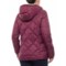 608TN_2 G.H. Bass & Co. Midlength Diamond Quilted Puffer Jacket - Insulated (For Women)