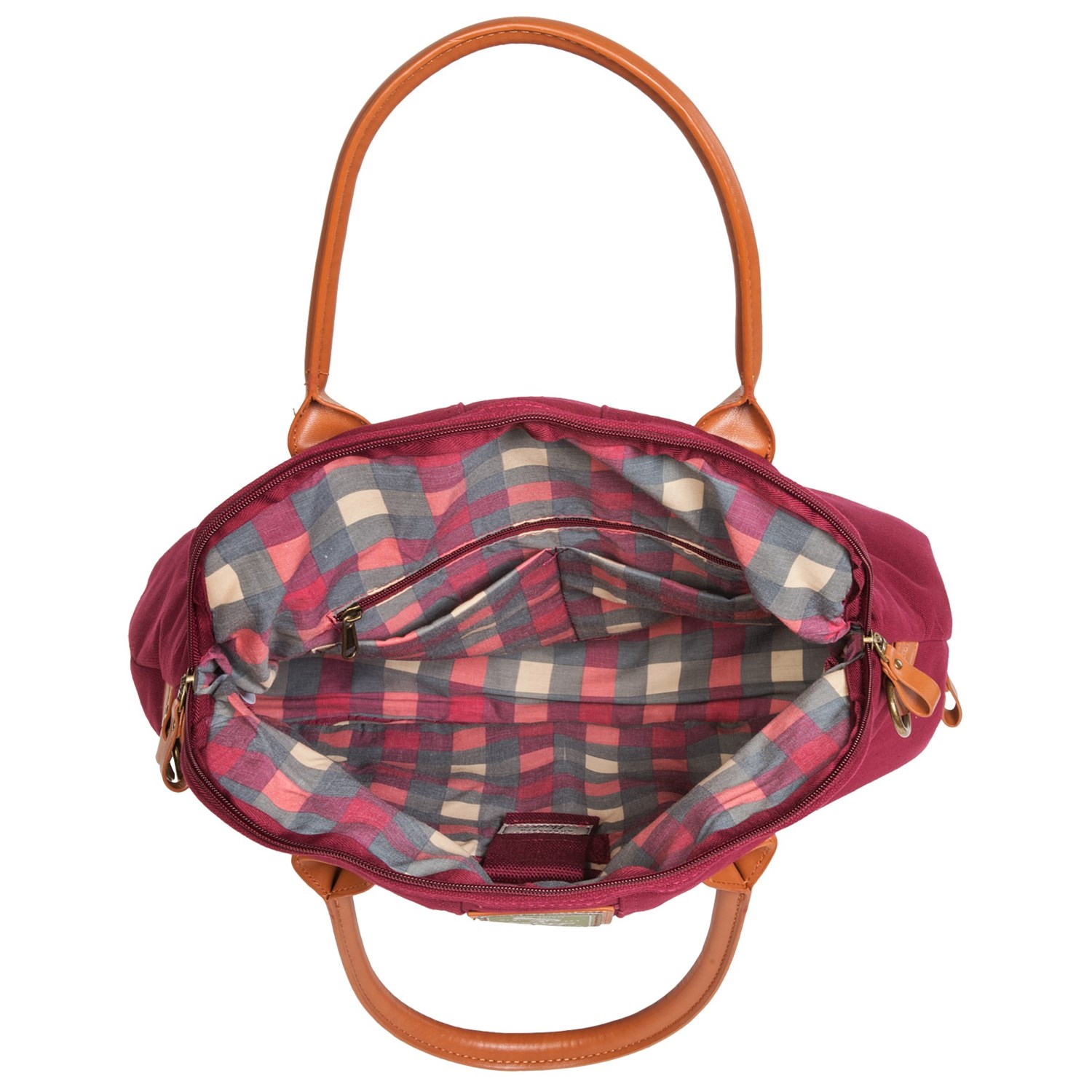 G.H. Bass & Co. Tamarack FoldOver Tote Bag Cotton Canvas Save 50