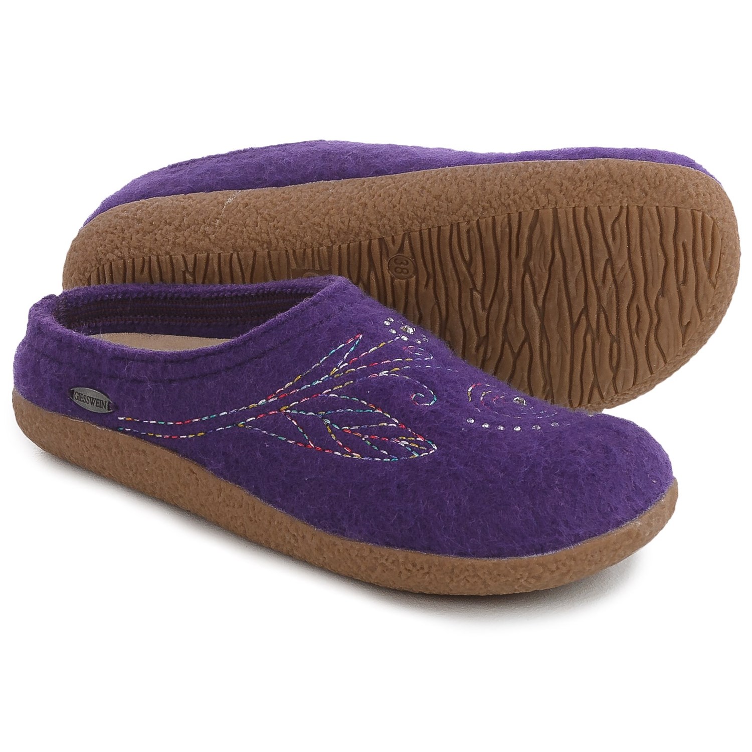 Giesswein Bella Boiled Wool Slippers (For Women)