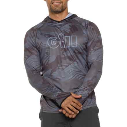 GILL Xpel Sun Hooded Shirt - UPF 50+, Long Sleeve in Shadow Camo