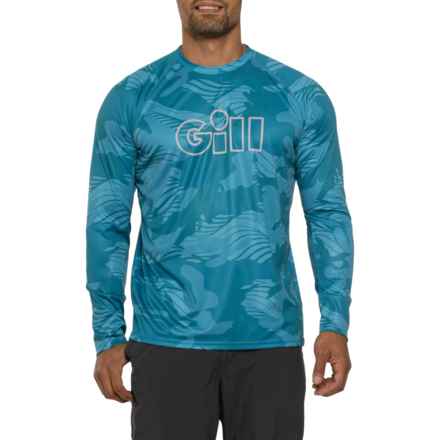 GILL Xpel Sun Shirt - UPF 50+, Long Sleeve in Pool Camo