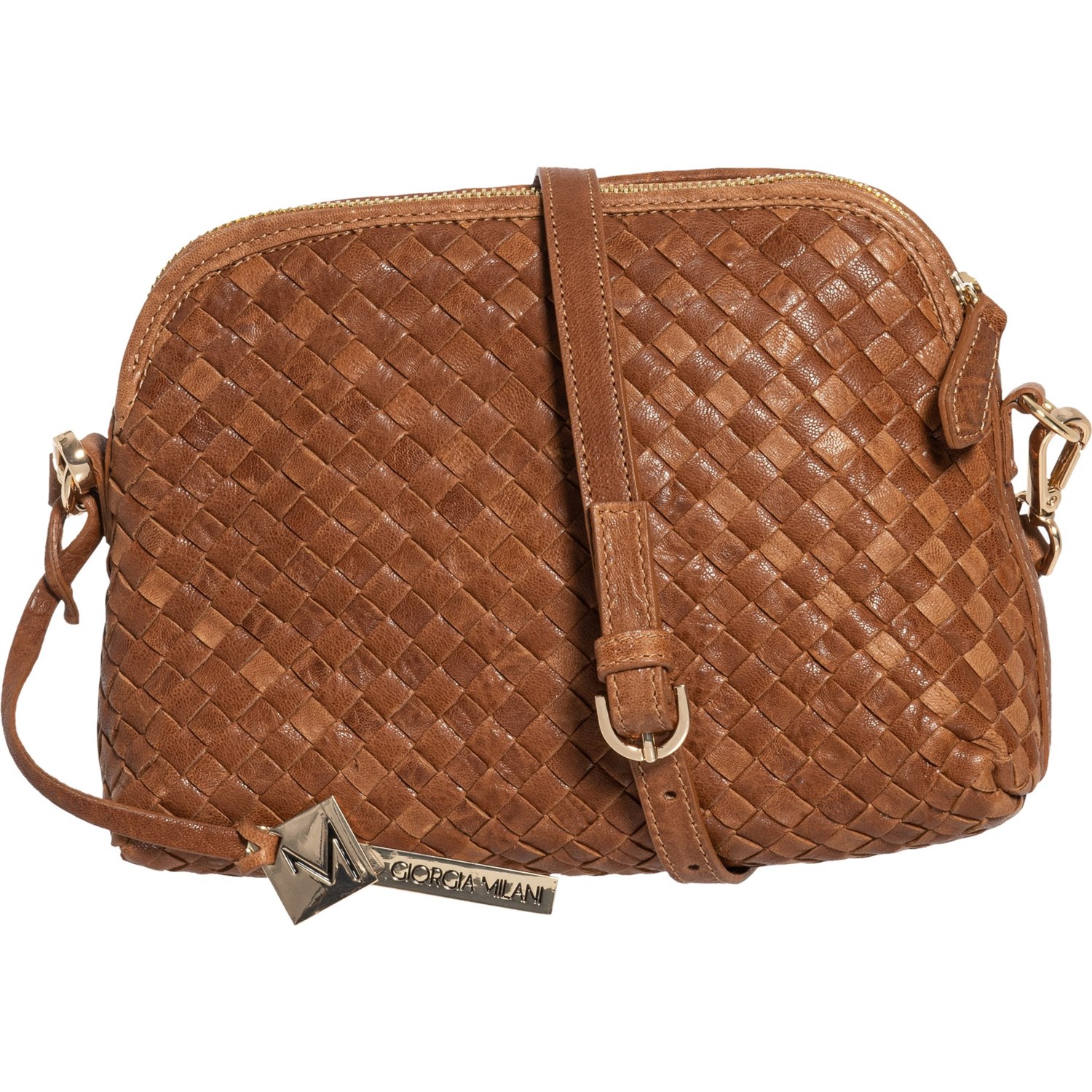 Giorgia Milani Made in Italy Dome Texas Crossbody Bag (For Women) - Save 44%