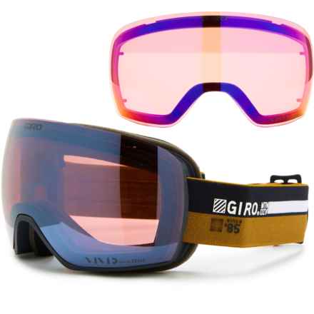 Giro Article II Ski Goggles - Extra Lens in Camp Tan Cassette. Vivid Smoke/Vivid Infrared (S1)