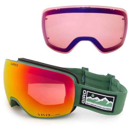 Giro Article II Ski Goggles - Extra Lens in Green Access