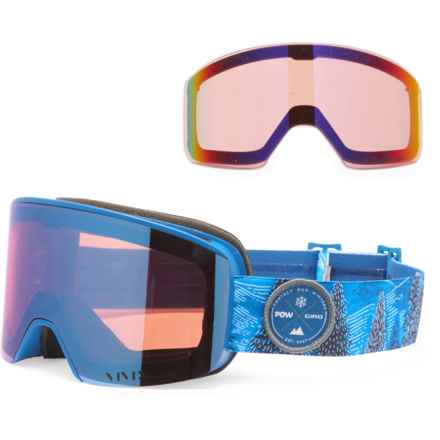 Giro Axis Ski Goggles - Extra Lens (For Men) in Pow/Vivid Royal