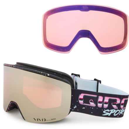 Giro Axis Ski Goggles - Extra Lens in Purple Syndrome