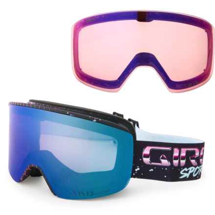 Giro Axis Ski Goggles - Extra Lens in Purple Syndrome