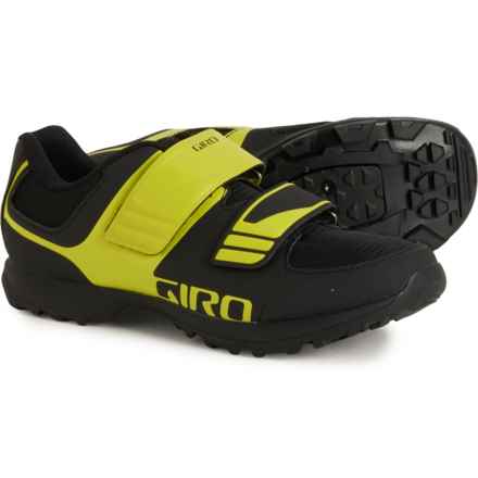 Giro Berm Mountain Bike Shoes - SPD (For Women) in Black/Citron Green