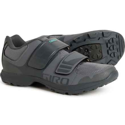 Giro Berm Mountain Bike Shoes - SPD (For Women) in Titanium/Dark Shadow