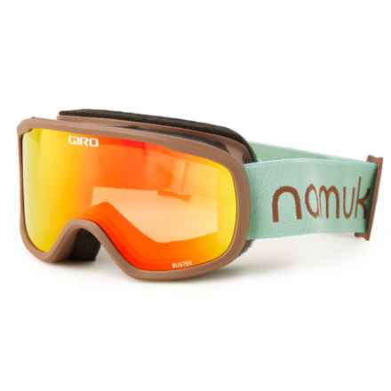 Giro Buster Ski Goggles (For Boys and Girls) in Namuk North Lights/Amber Scarlet