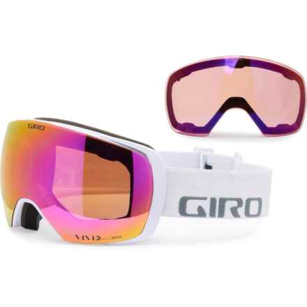 Giro Contact Ski Goggles - Extra Lens (For Women) in White Wordmark/Vivid Pink/Vivid Infrared