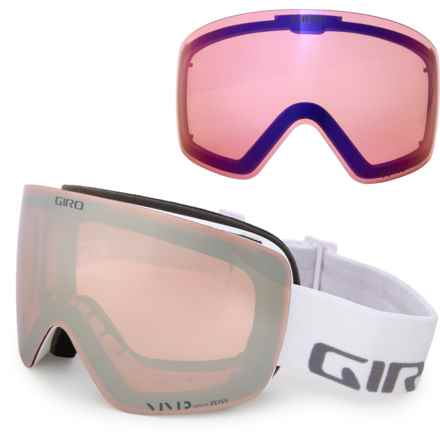 Giro Contour Ski Goggles - Extra Lens in White Word Mark
