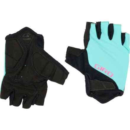 Giro Jag’ette Cycling Gloves (For Women) in Screaming Teal/Neon Pink