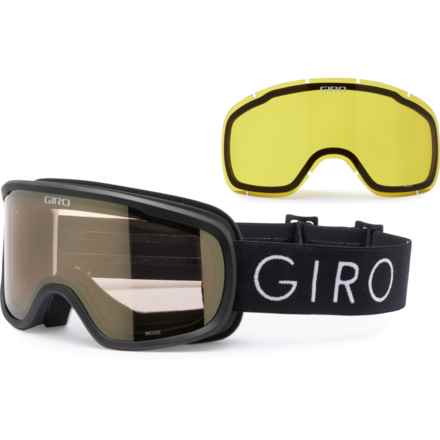 Giro Moxie Ski Goggles - Extra Lens (For Women) in Black Core/Light Amber Gold/Yellow