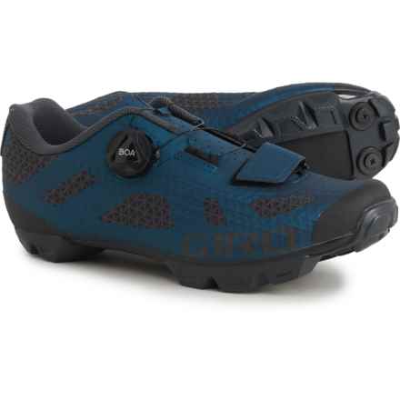 Giro Rincon BOA® Mountain Bike Shoes - SPD (For Women) in Harbor Blue Anodized