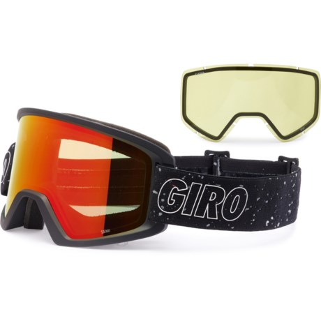 Giro Semi Ski Goggles - Extra Lens (For Men) in Black Mica/Amber/Yellow