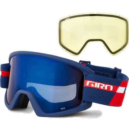 Giro Semi Ski Goggles - Extra Lens (For Men) in Red Midnight Podium/Grey Cobalt/Yellow