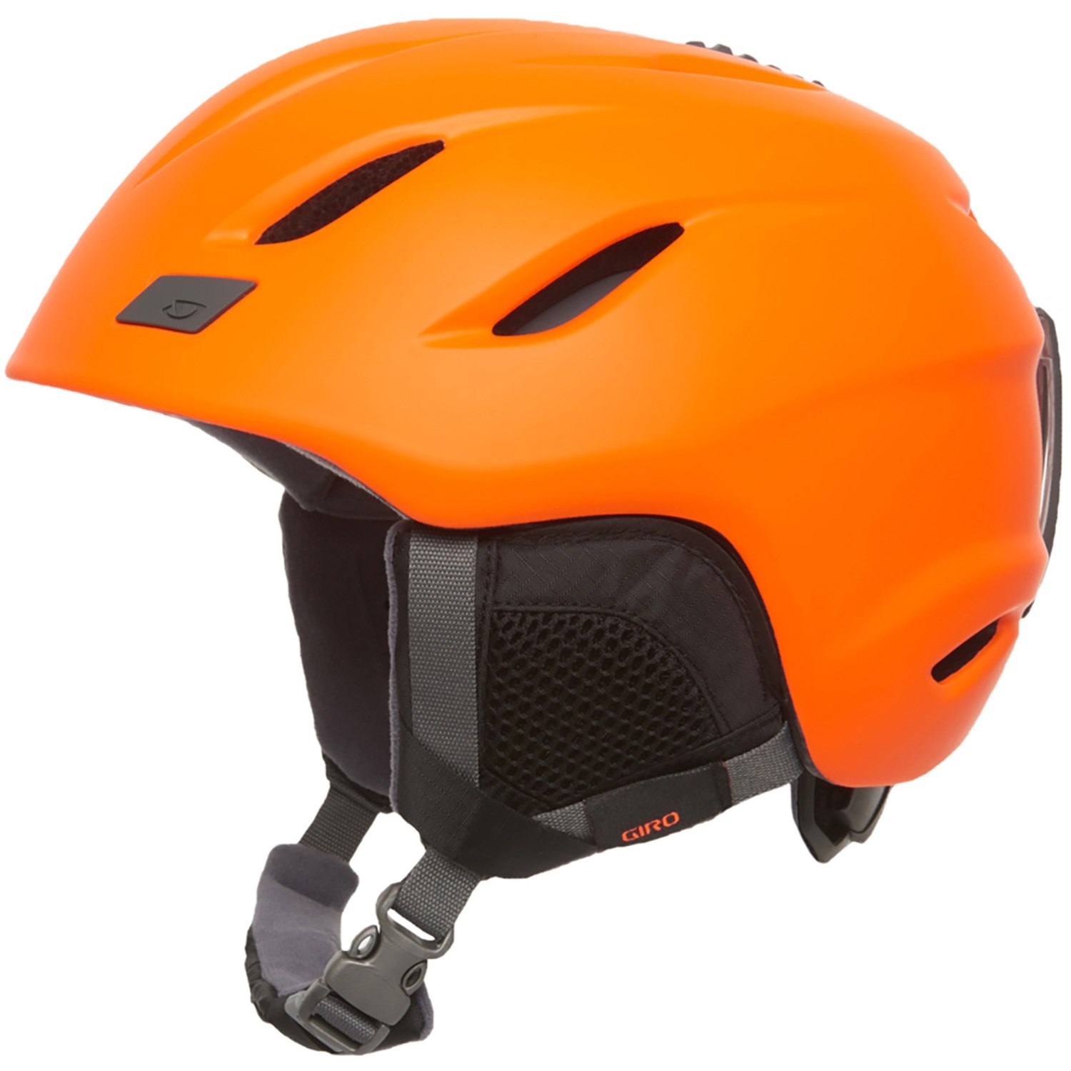 giro orange bike helmet