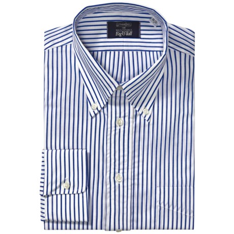 Gitman Brothers Stripe Button-Down Dress Shirt - Long Sleeve (For Big ...
