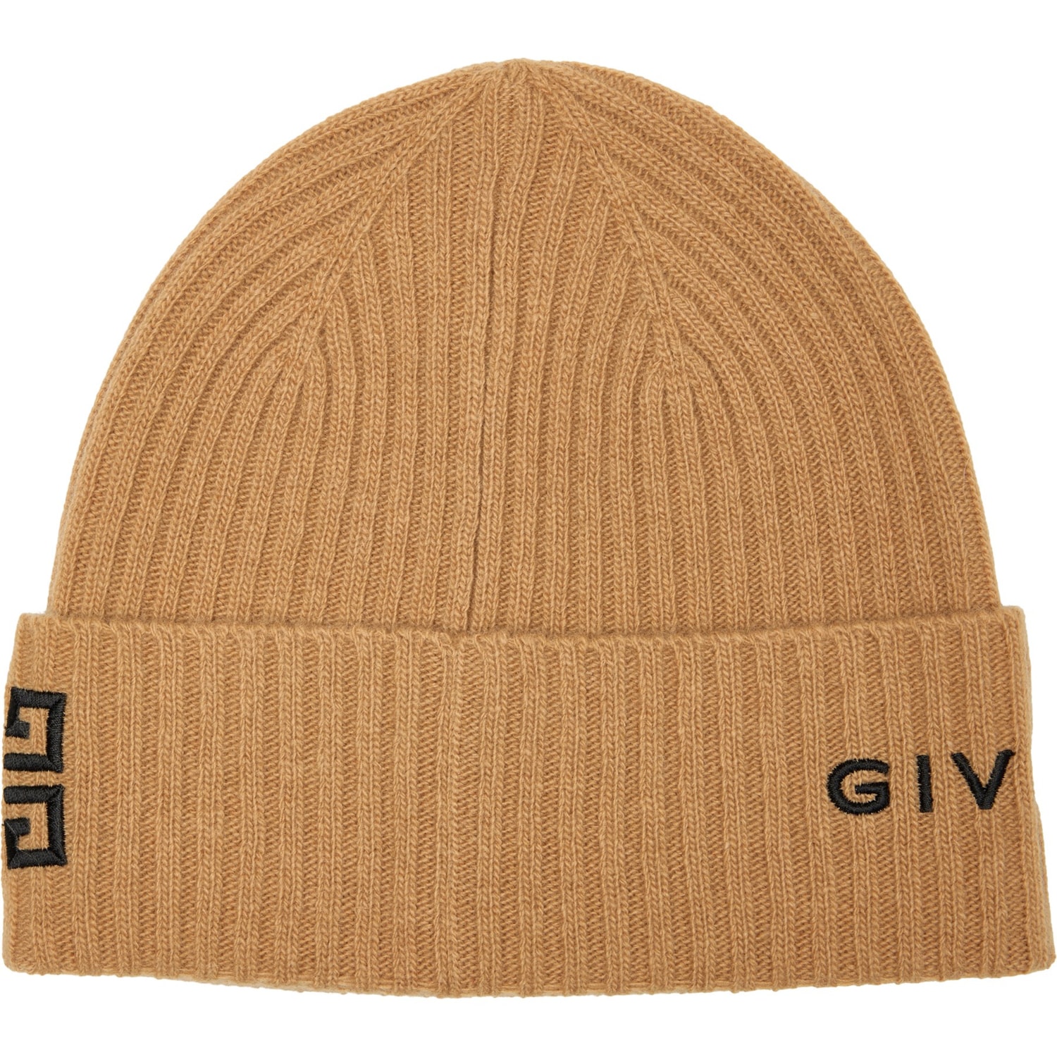 Givenchy Made in Italy 4G Ribbed Beanie - Wool-Cashmere  display picture 1