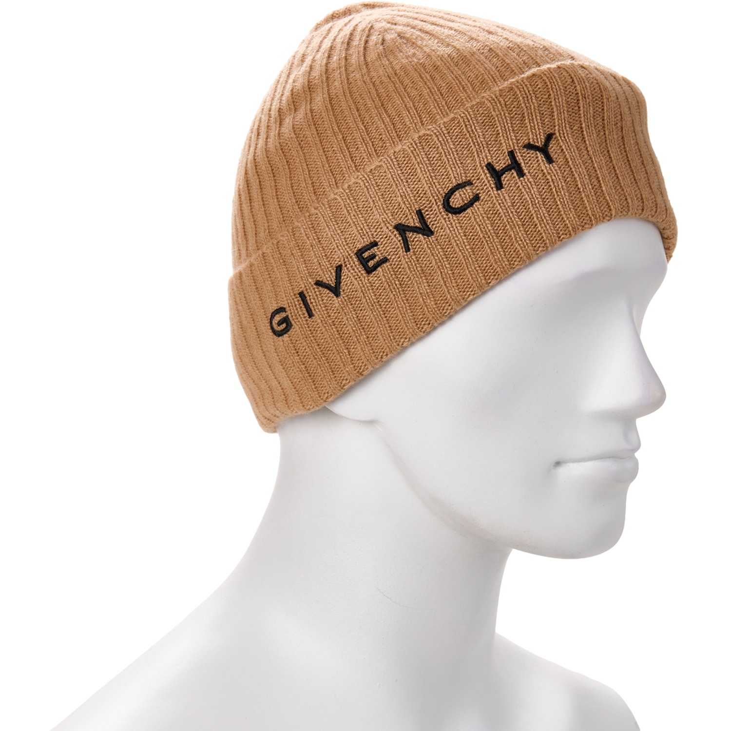 Givenchy Made in Italy 4G Ribbed Beanie - Wool-Cashmere 