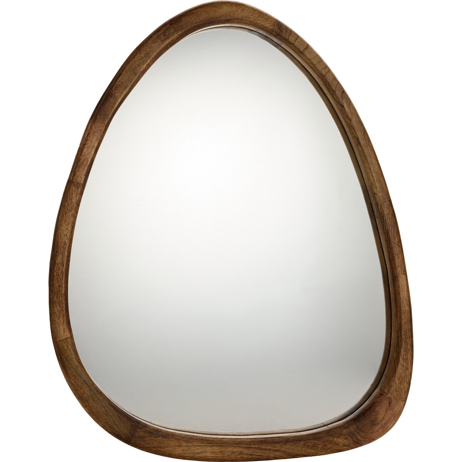 Global Décor Collective Sapienza Wood Mirror - 24x30x1.5