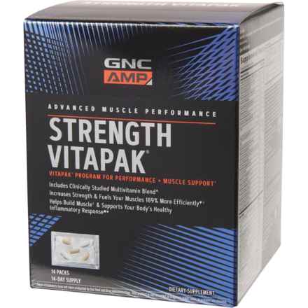 GNC AMP Strength VitaPak Dietary Supplements - 14-Pack in Multi