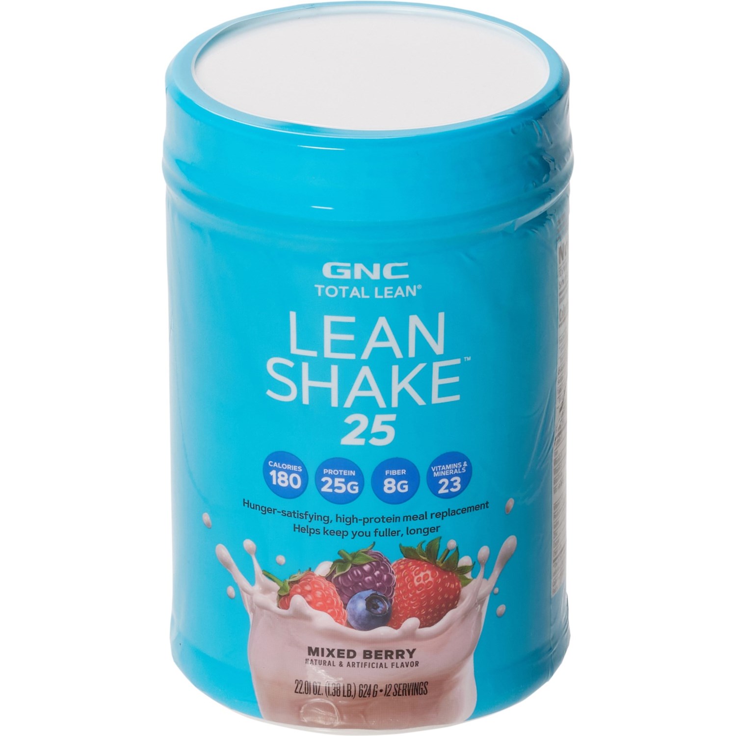 GNC Mixed Berry Lean Shake 25 Meal Replacement Shake 22.01 oz. Save 50