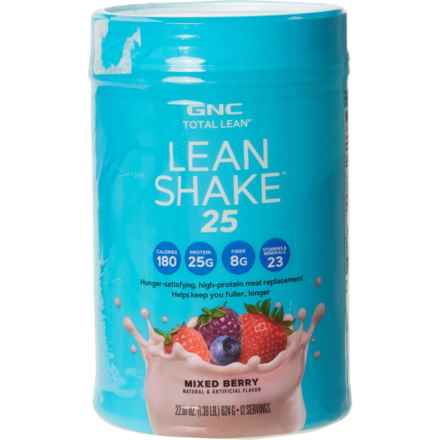 GNC Mixed Berry Lean Shake 25 Meal Replacement Shake - 22.01 oz. in Multi